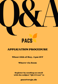 Q&A PACS Application Event